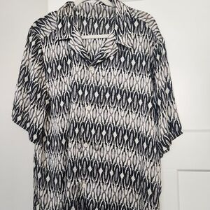 Zara mens short sleeve summer top